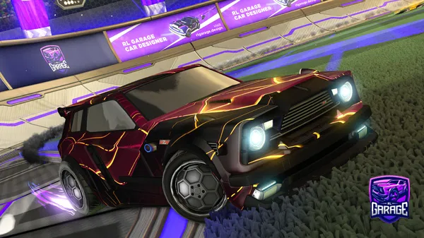 A Rocket League car design from IAmCooked999