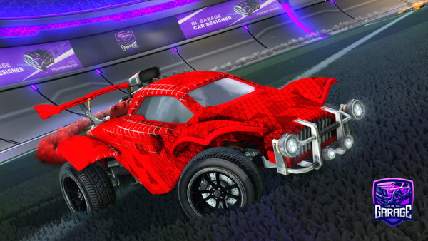 A Rocket League car design from MegaMystery3xD
