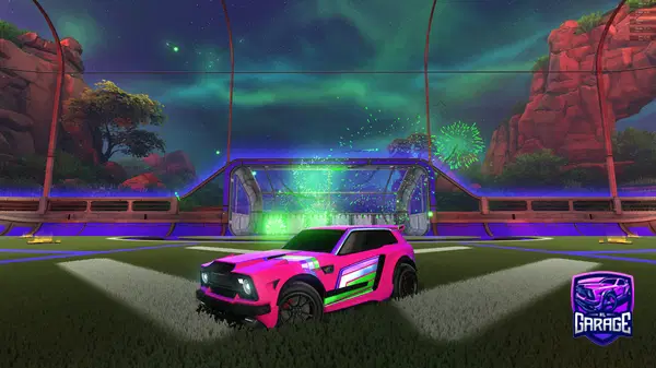 A Rocket League car design from Rundxwn