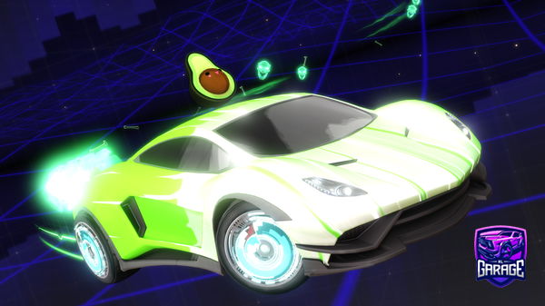 A Rocket League car design from Small_toe_soap