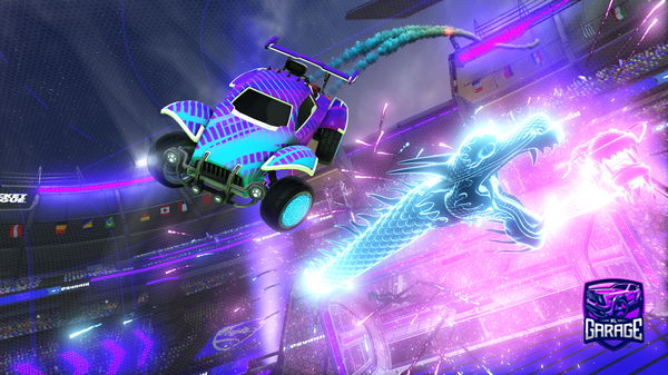 A Rocket League car design from AtlasNovaOnYT