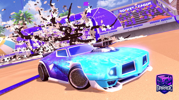 A Rocket League car design from hygt