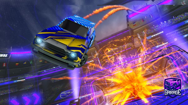 A Rocket League car design from CeCilio