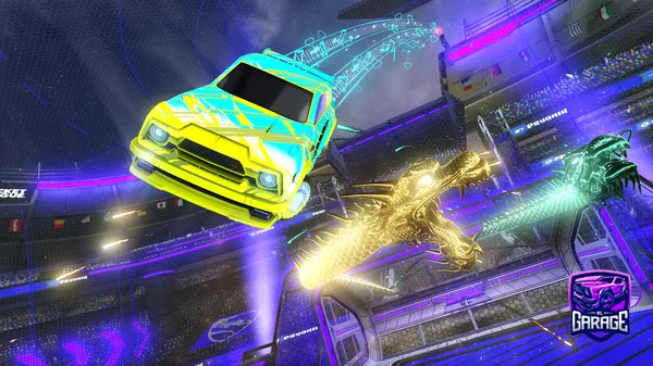 A Rocket League car design from L1lBro