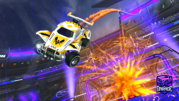 A Rocket League car design from Torl