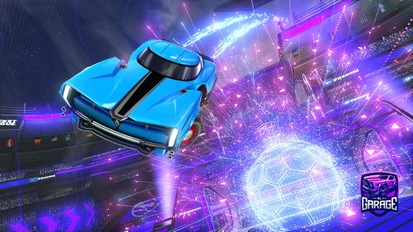 A Rocket League car design from Nikosloler