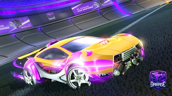 A Rocket League car design from slitwrist