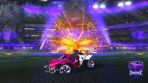 A Rocket League car design from Mateuco