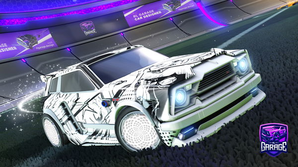 A Rocket League car design from Gabriel007zzzz