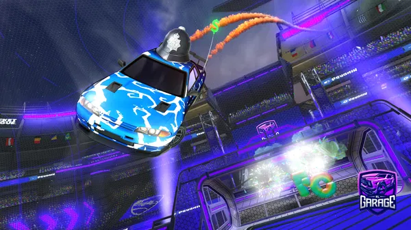 A Rocket League car design from alex7374