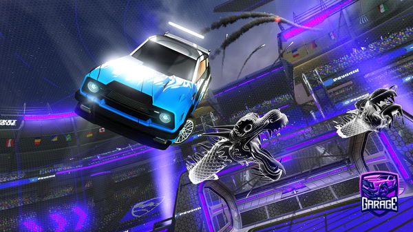 A Rocket League car design from benenefr