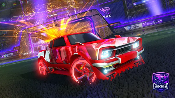A Rocket League car design from EXALTERGG