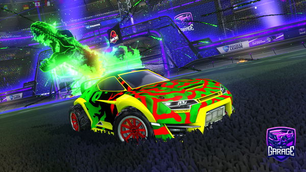 A Rocket League car design from xDJENTGENTLYx