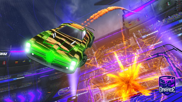 A Rocket League car design from Amadeus101