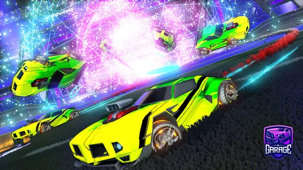 A Rocket League car design from McchickenYT