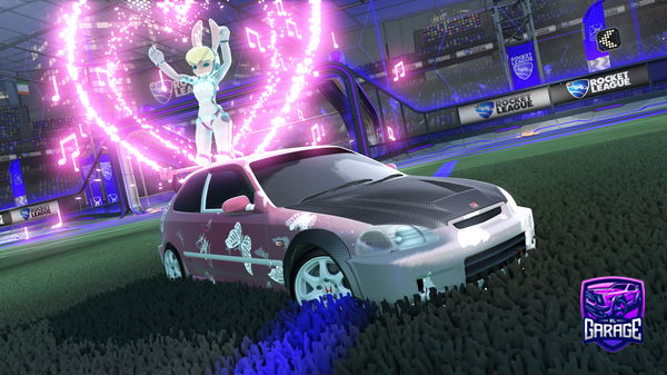 A Rocket League car design from F-I-A-N-S-O