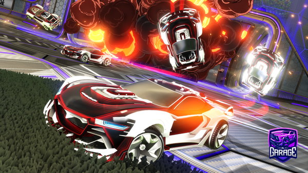 A Rocket League car design from AkanoBR