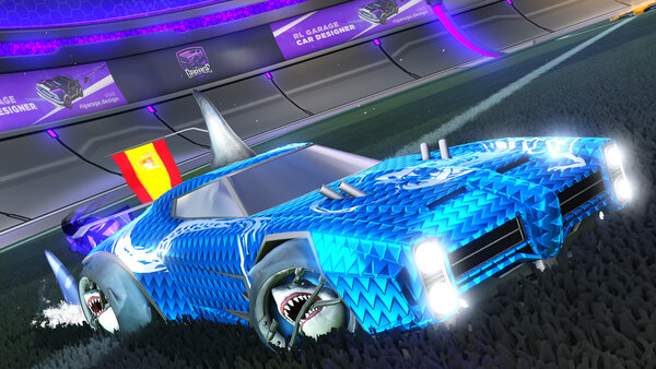 A Rocket League car design from LIGHTMCRCRN