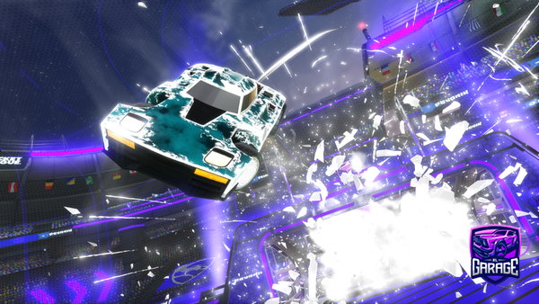 A Rocket League car design from Willgty