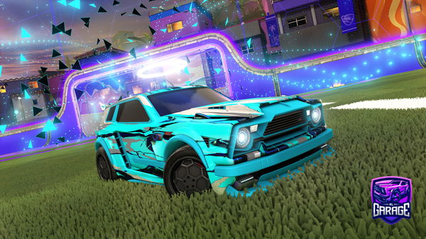 A Rocket League car design from Darknoel_zfr