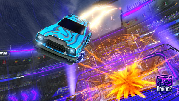 A Rocket League car design from Einherjiii