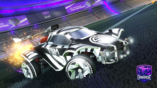 A Rocket League car design from CharlieBoyRl