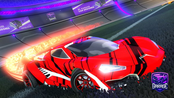 A Rocket League car design from T-Skip