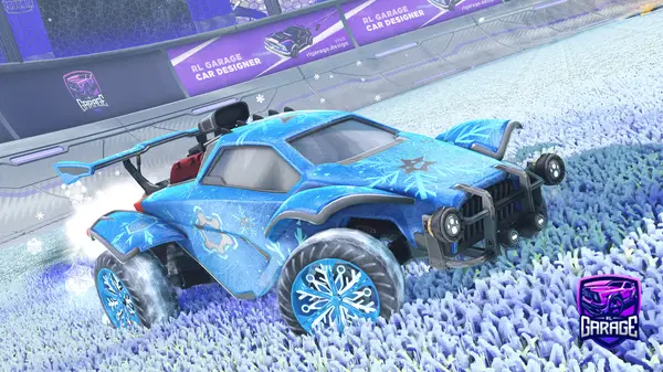 A Rocket League car design from Vaylence