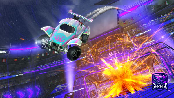 A Rocket League car design from Sammyderijder