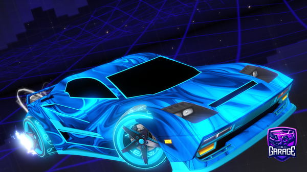 A Rocket League car design from David69779