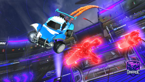 A Rocket League car design from L_McQueen_Kachow