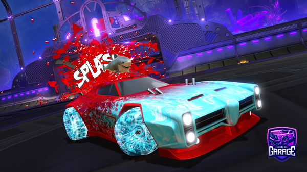 A Rocket League car design from IWheelman