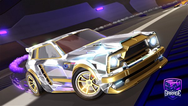 A Rocket League car design from TheBobFisher