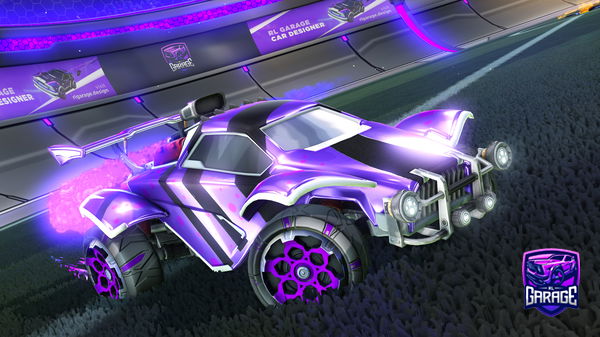 A Rocket League car design from Mixer_Headed