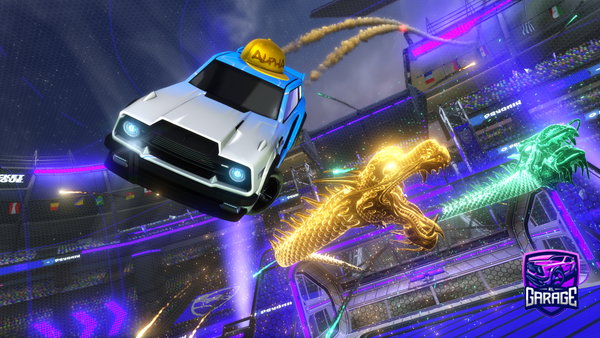 A Rocket League car design from Reverse-raid