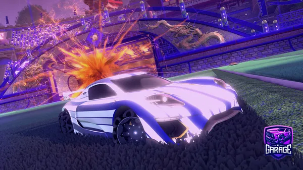 A Rocket League car design from Mrlucas001