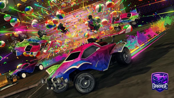 A Rocket League car design from IIRVY