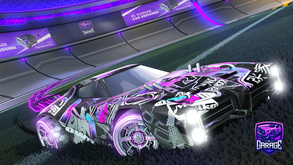 A Rocket League car design from LumoXtreme1