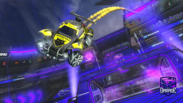 A Rocket League car design from L0BST3R