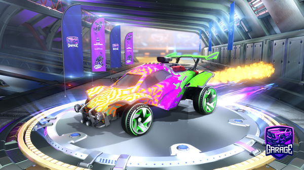 A Rocket League car design from Dxgital