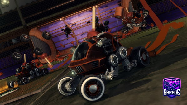 A Rocket League car design from Non7D