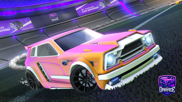 A Rocket League car design from rl_trader0nxb0X