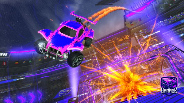 A Rocket League car design from Kireinii