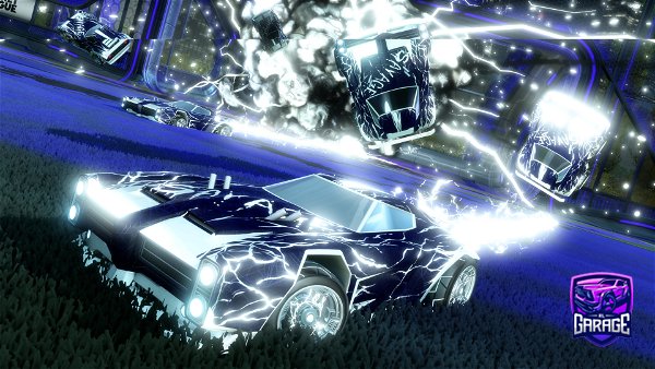 A Rocket League car design from blingy