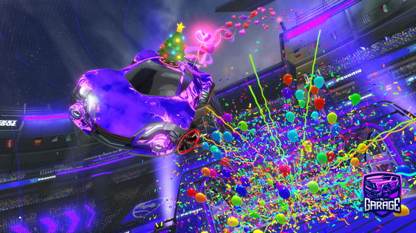 A Rocket League car design from ETJuniors