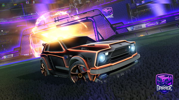 A Rocket League car design from Mariobal75