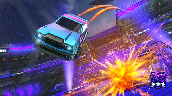 A Rocket League car design from chabww