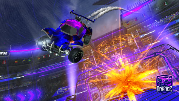 A Rocket League car design from FromTheSource