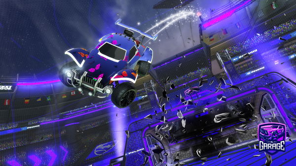 A Rocket League car design from ValidSmokey