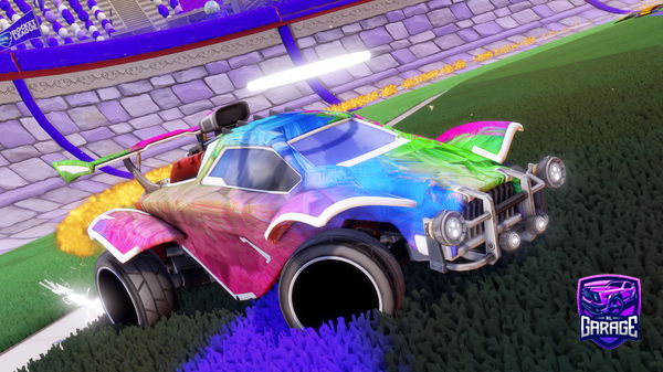 A Rocket League car design from PabloC097356